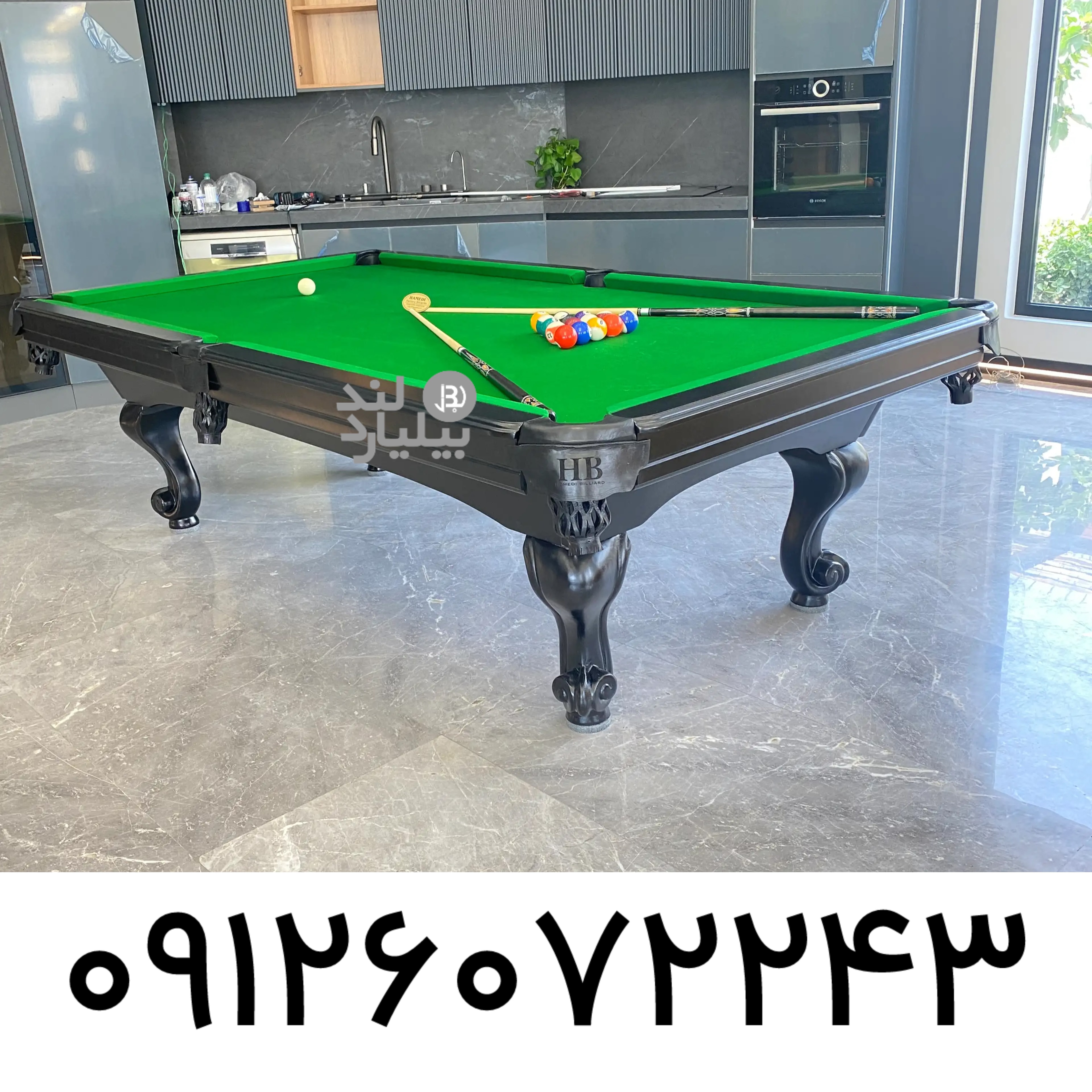 میز بیلیارد مدل هورس ۸ فوت